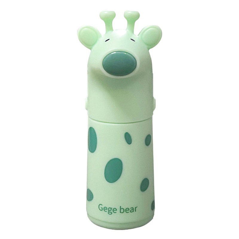 Gege oso agua luz Deer Lip Glaze lindo colorido Yue Guang espejo hidratante hembra blanco primavera y verano tierno rosa