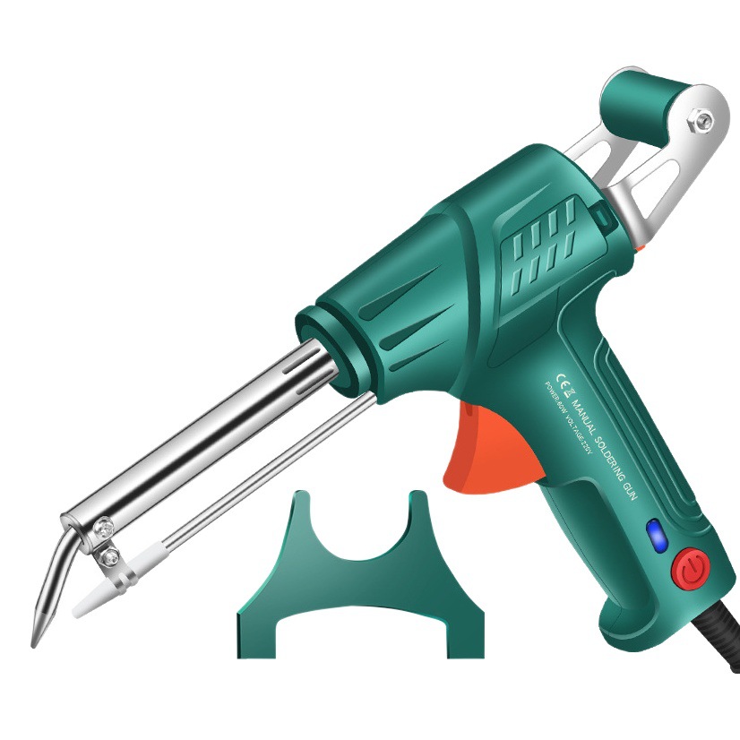 Nueva pistola de soldadura de mano transfronteriza 110V con lámpara multifuncional pistola de soldadura semiautomática 60W soldador eléctrico