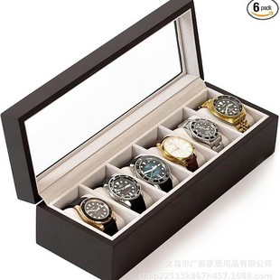 High-end watch storage box watch box display box storage box big watch storage factory direct sales