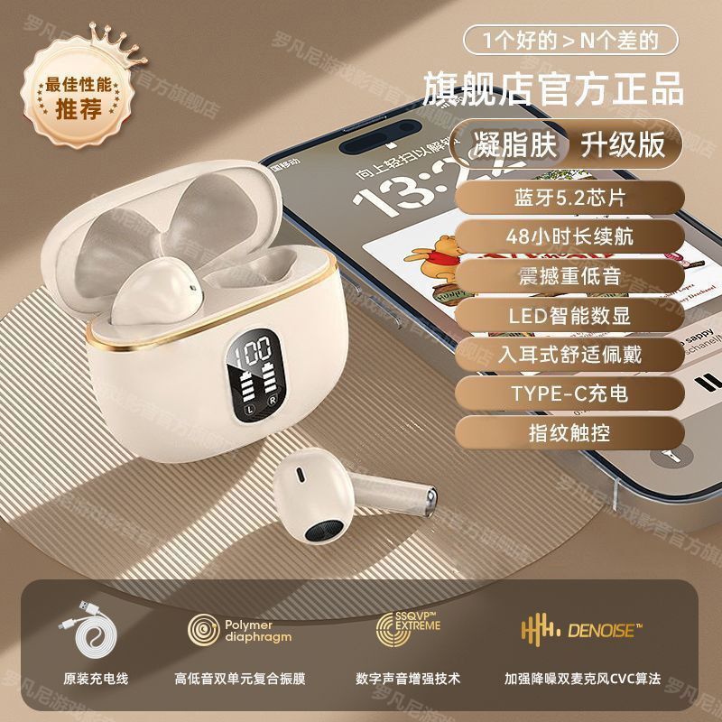 新款X87无线蓝牙耳机TWS入耳式降噪持久续航手机通用现货批发外贸|undefined
