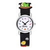 Children's watch, cute dinosaur, rainbow quartz watch strap suitable for men and women for elementary school students, new collection, Birthday gift