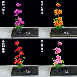 Hotel Artistic Conception Plate Decoration Sashimi Plate Decoration Flowers and Plants Catering Dishes Cold Dishes Sushi Decoration Flowers Creative Small Ornaments