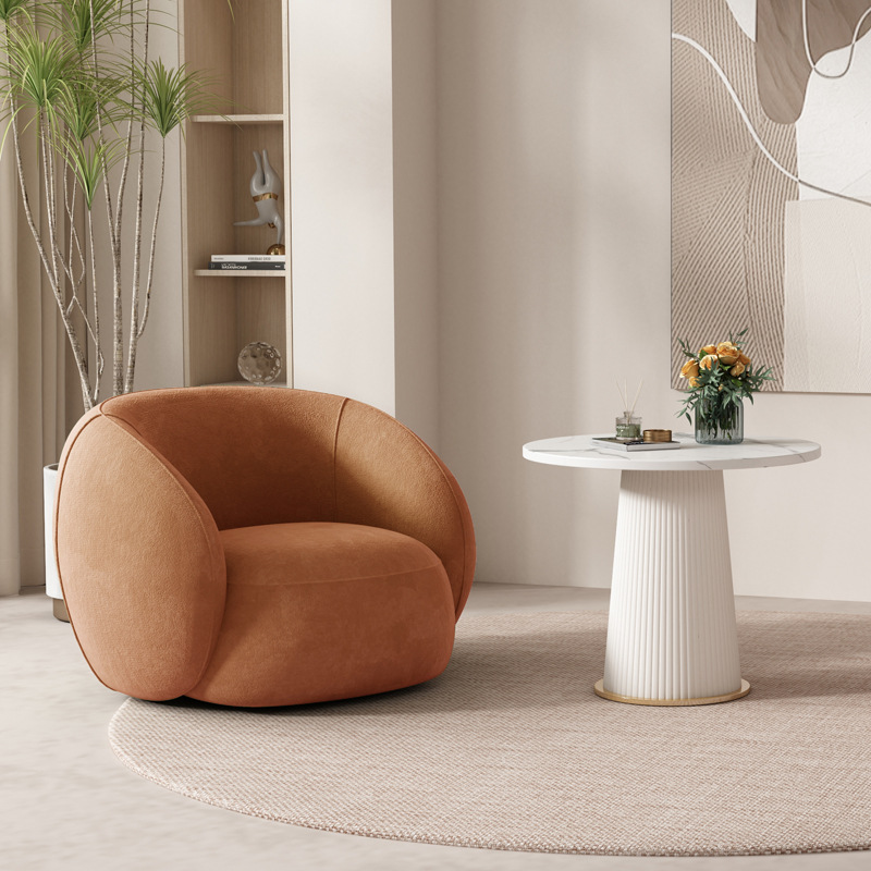 Salón de belleza sala de descanso departamento de ventas negociación sofá individual mesa redonda combinación de balcón sofá silla sala de estar