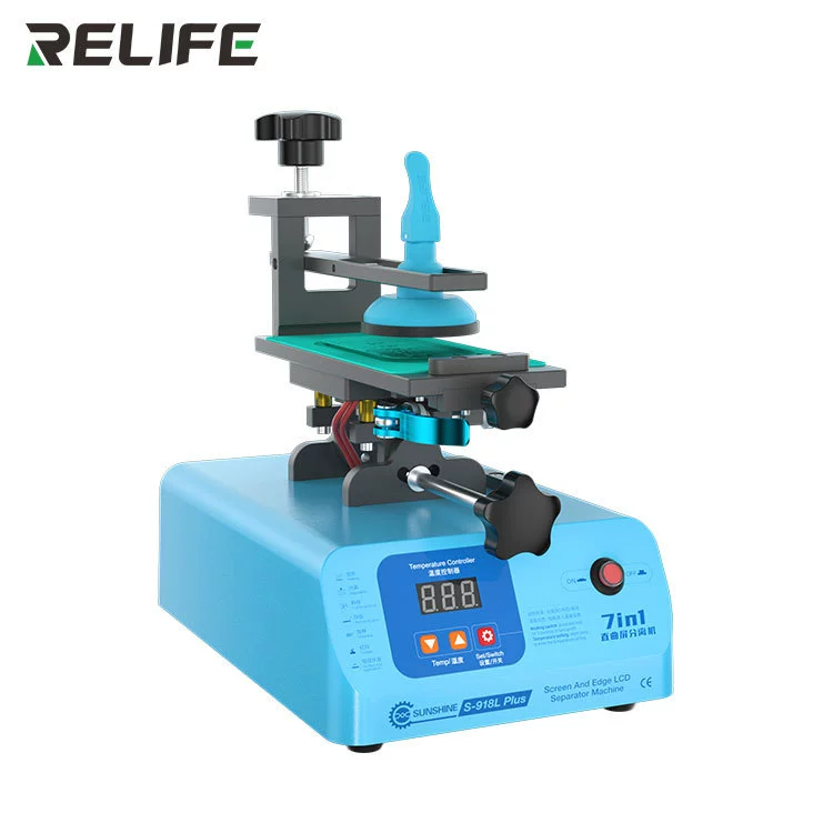 918L PLUS screen separation machine rotates straight face surface screen heating separator disassembling frame suction cup disassembly machine