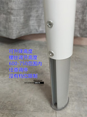 New Adjustable Height Desk Stand Table Leg, Simple Modern Aluminum Alloy Desk Office Chair Leg