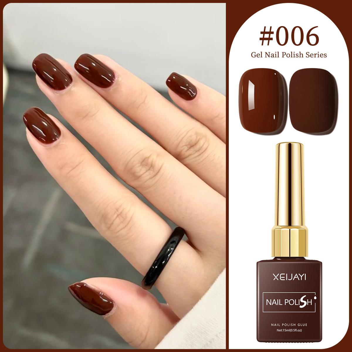 Macaron color pegamento de uñas 2025 nuevo estilo de moda Chellie rojo oliva verde pegamento de uñas