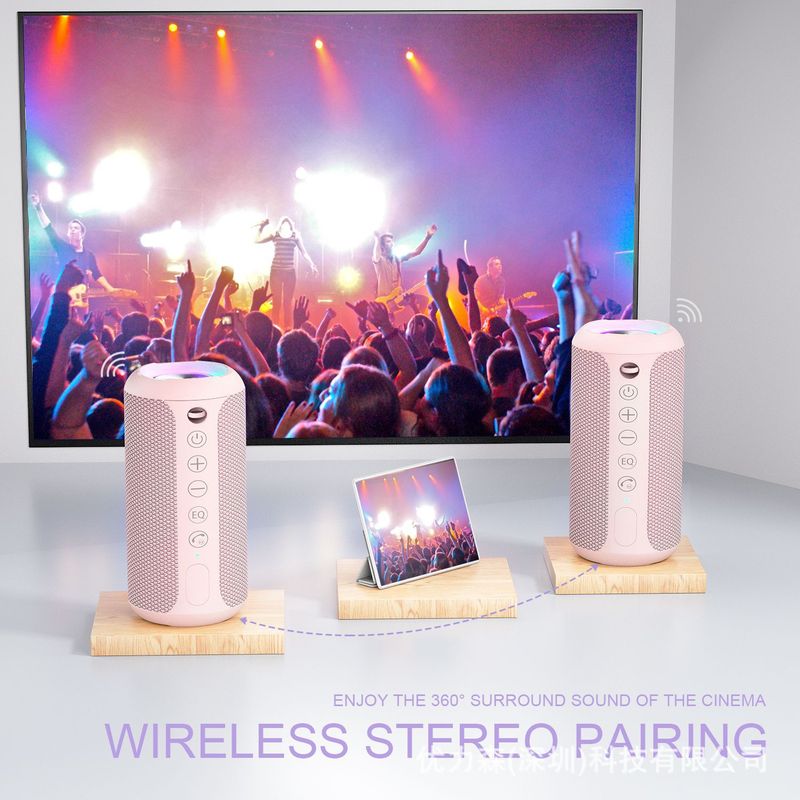 跨境X10蓝牙音箱35W大功率超重低音炮家用户外防水便携迷你小音响|undefined