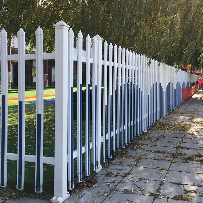 pvc社区变压器栏杆围墙护栏围栏栅栏幼儿园学校工厂草坪护栏厂家