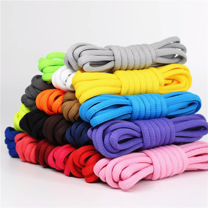 Small White Shoelace Round Men's and Women's Black and White Shoes Color Shoe Rope Fit AJ1 Semi-Circular Basketball Shoes Casual sneaker Rope