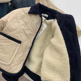 韩系2025童装酷潮时髦棉服男童外套秋冬新款百搭休闲儿童保暖棉衣