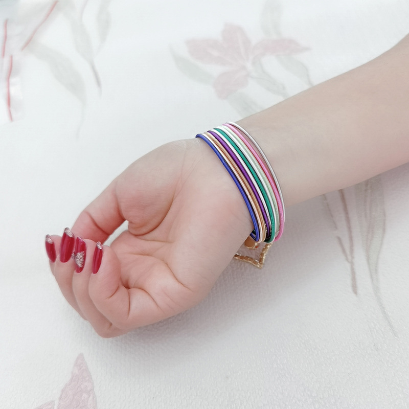 Sweet Heart Shape Metal Plating Hollow Out Inlay Zircon Womenu0027S Bangle 1 Piece