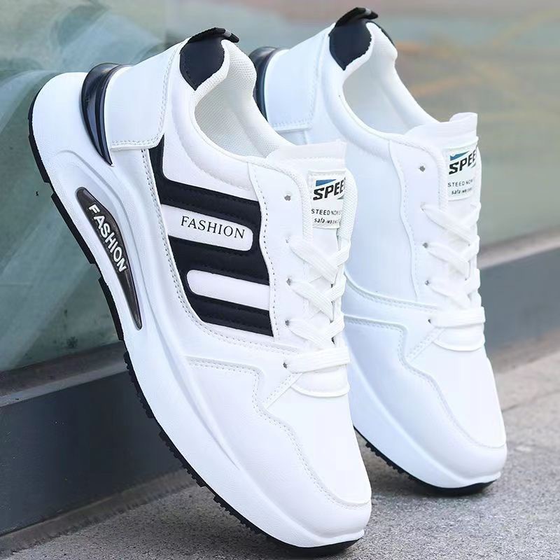2024 Spring New Men's Shoes Sports Casual Shoes Soft Sole Dad Shoes Fashionable and Versatile Running Shoes Cross-Border Shoes