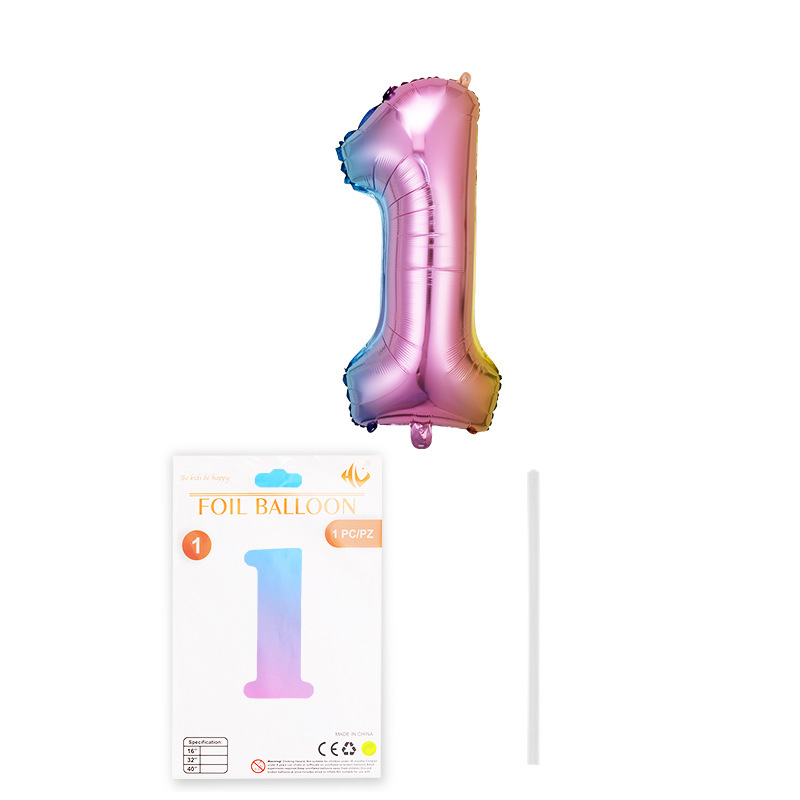 Película de aluminio de 16 pulgadas globo digital tapa dura papel de embalaje independiente tarjeta bola de papel de aluminio decoración de fiesta de cumpleaños al por mayor