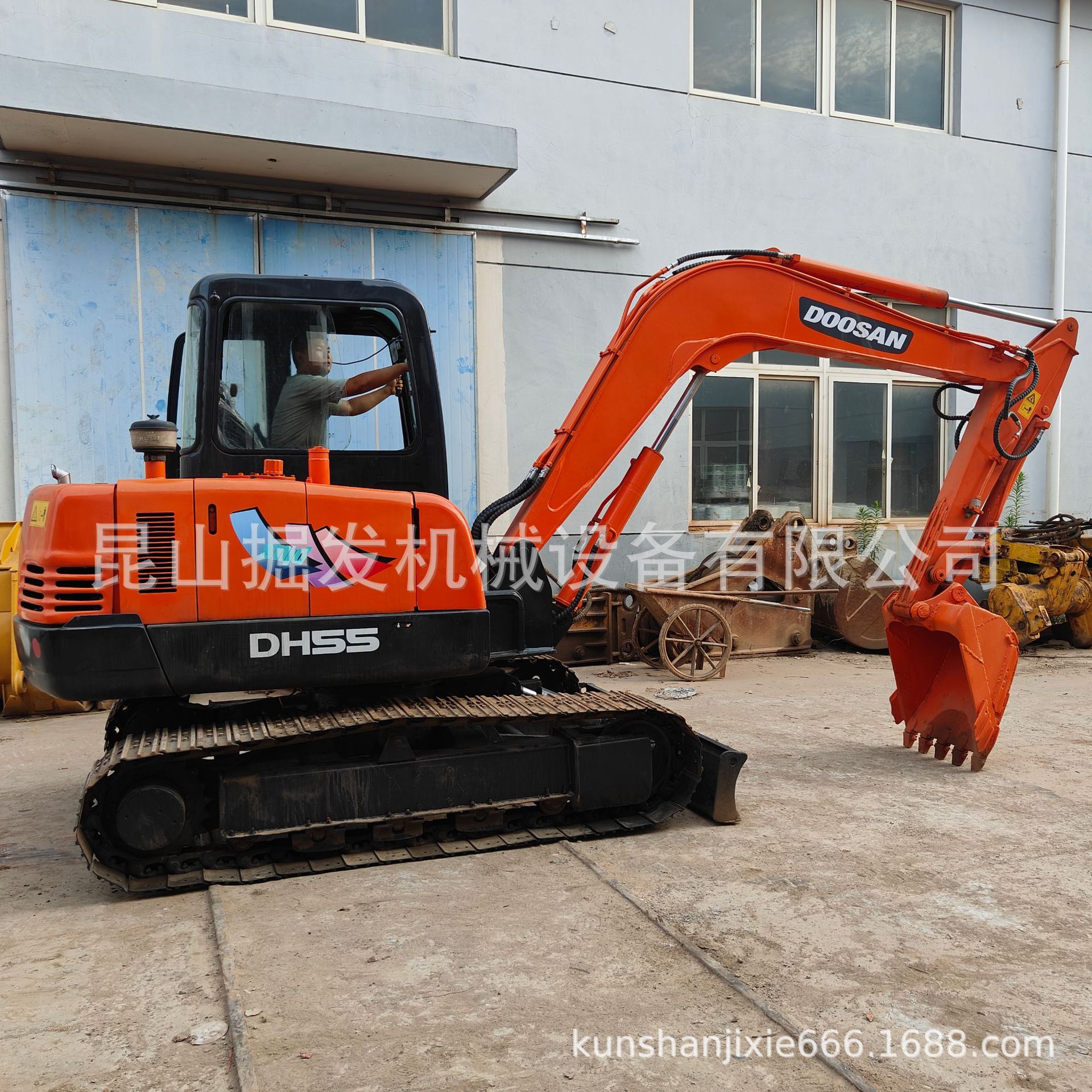 二手Doosan斗山DH55挖掘机Used Excavator
