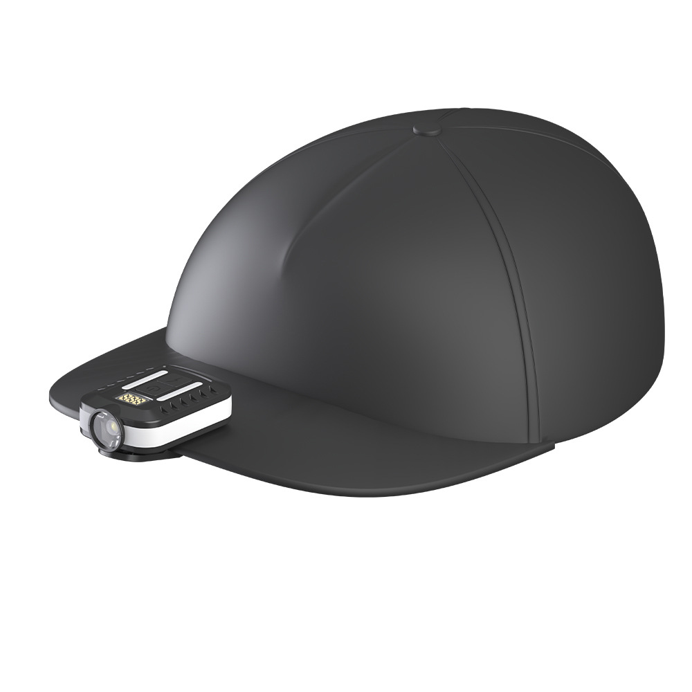 Transfronteriza digital eléctrica fuerte cabeza de luz al aire libre noche montar rojo y azul parpadeante advertencia sombrero lámpara de soporte de trabajo lámpara de mantenimiento