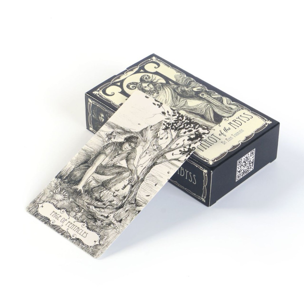 In Stock 12*7 Tarot TAROT Of The ABYSS Board Game Oracle Cards Cross-border Manufacturer Wholesale_voghion.com
