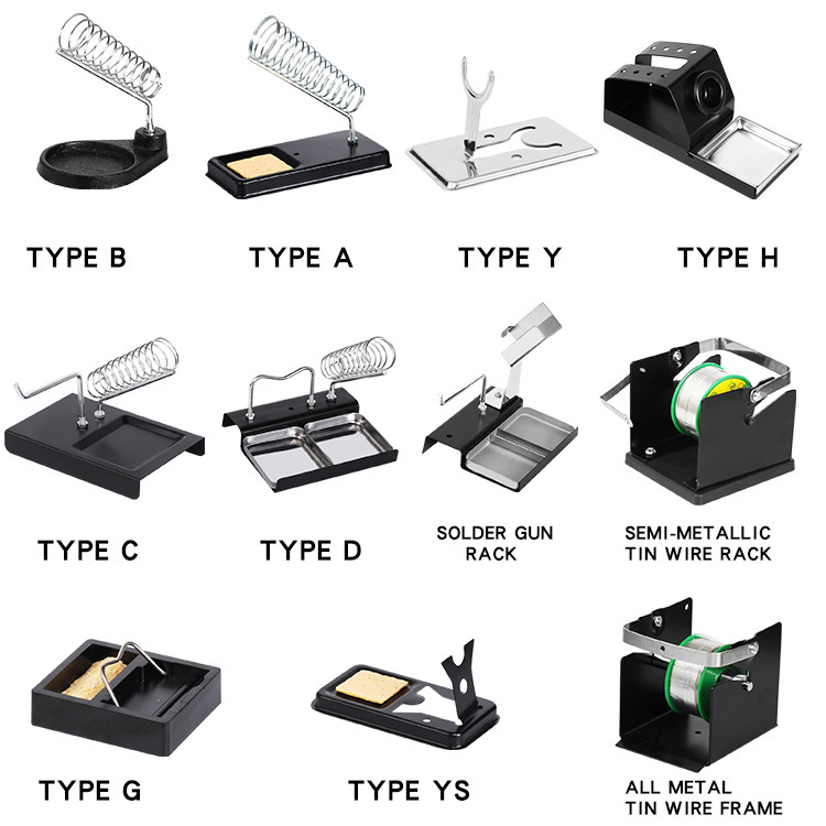 Cross-border strict direct selling electric soldering iron bracket multifunctional soldering tin wire soldering iron holder fixed handle tin wire placement rack Cross-border strict direct selling electric soldering iron bracket multifunctional soldering tin wire soldering iron holder fixed handle tin wire placement rack
