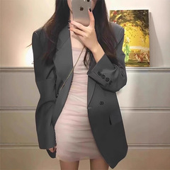 西装外套女2025早秋季新款今年流行气质灰色休闲高级感炸街小西服