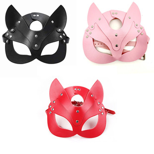 Sm Sexy Fox Mask Role-Playing Prom Party Mask Couple Sexual Flirting Makeup Masked Sex Props