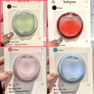 Jelly Color Frosted Matte Green Apple Suitable for Magsafe Magnetic Holder Super Strong Adsorption New Air Bag for Women