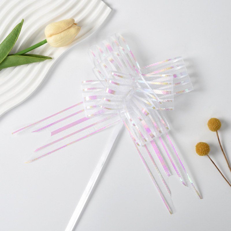 50 flores transfronterizas de nieve arco de flores de decoración de flores de bodas de regalo de la cinta de color del automóvil de boda