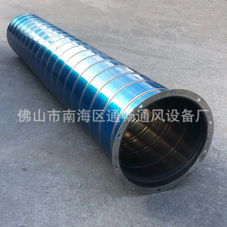 吸风排烟通风管道 优质生产不锈钢201焊接管道 镀锌风管厂
