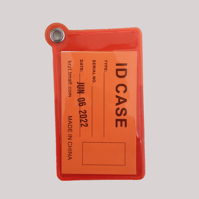 PVC student ID card holder work permit male bus card employee access card factory brand campus anti-theft anti-card bag