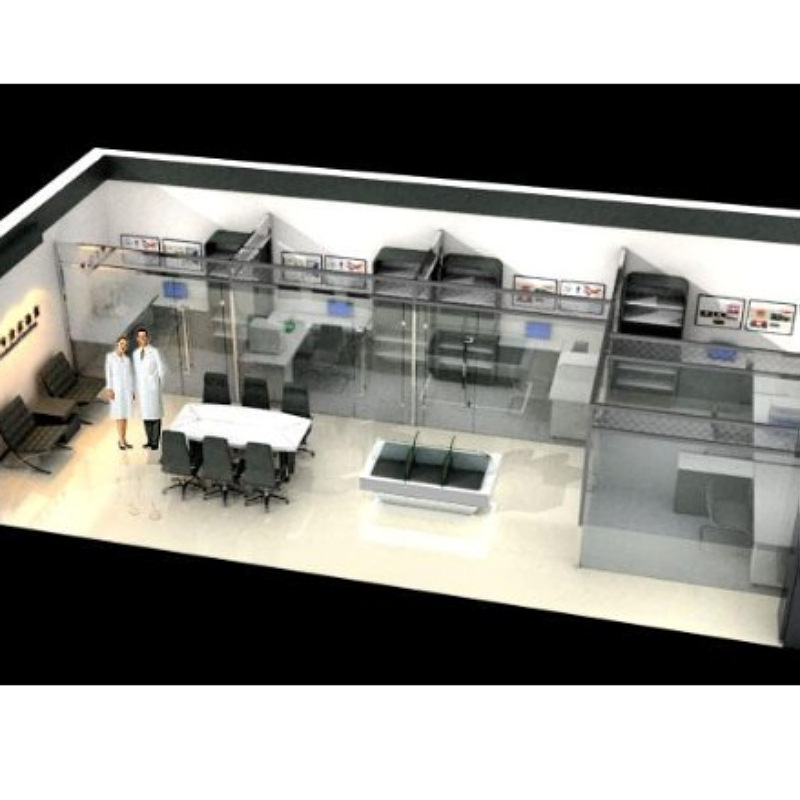 石油天然气油田煤矿集装箱方舱大型消毒房智能消毒房一体化消毒房