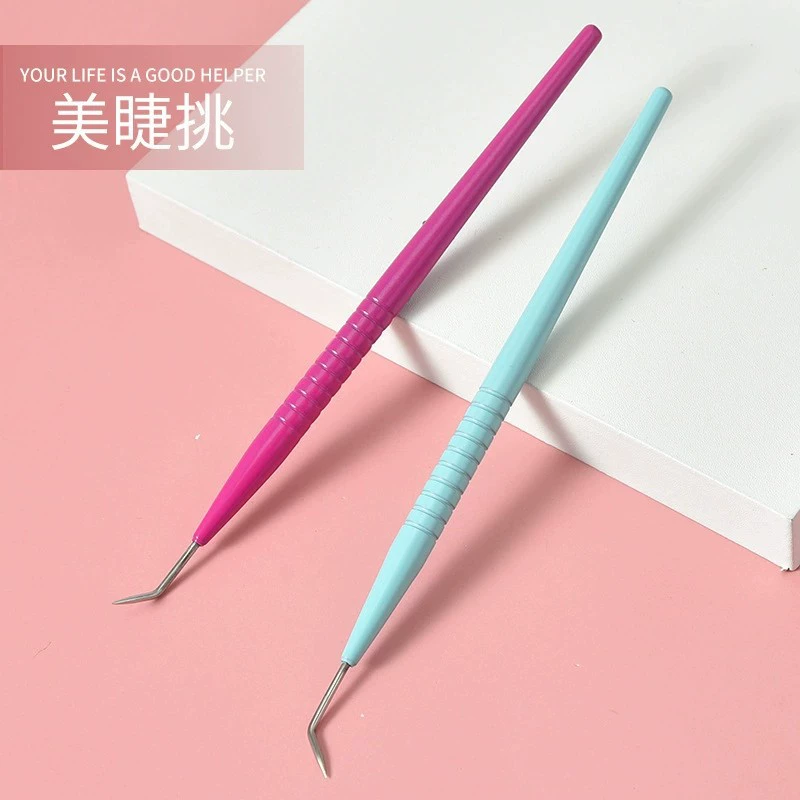 Multicoloured eyelash extension stainless steel for eyelashes, doll, (Physicals)