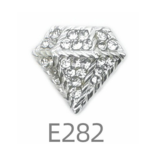 Transfronterizo europeo y americano diamante moda cartas completo diamante uñas joyería Chanel estilo dólar bolsa botella de perfume clavo Taladro