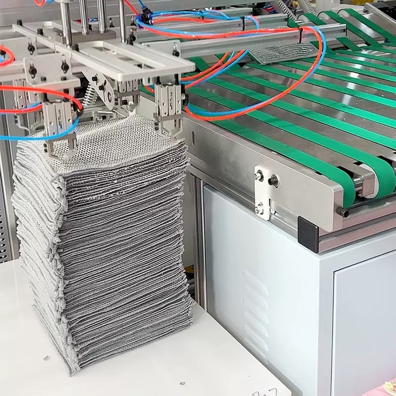 Double-sided silver cloth factory dish towel absorbent non-oil housework cleaning oil-removing steel wire ball cloth factory