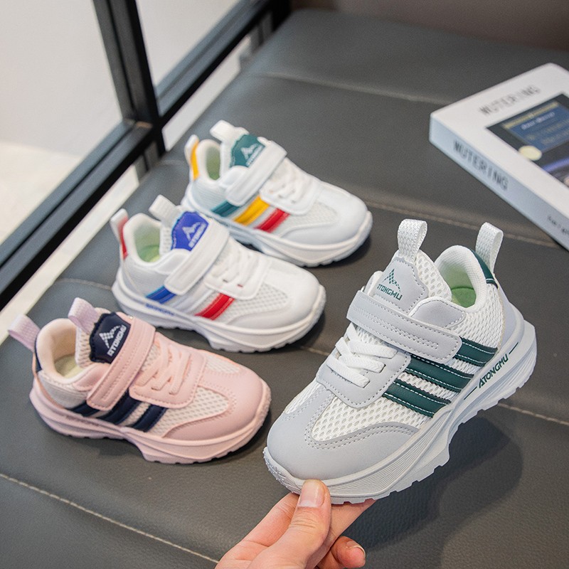 2025 New Children's Sneakers Breathable Sports Casual Shoes for Older Children, Girls' Fashion Trendy Running Shoes