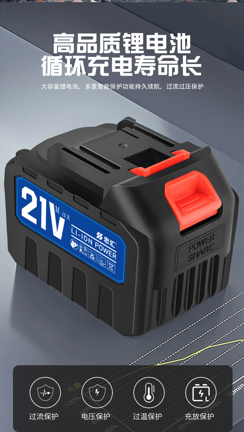 High-Pressure Car Wash Water Gun Lithium Battery Household Car Wash Machine Cross-Border Wireless Cleaning Machine Car Cleaning Tool Magic Water Gun