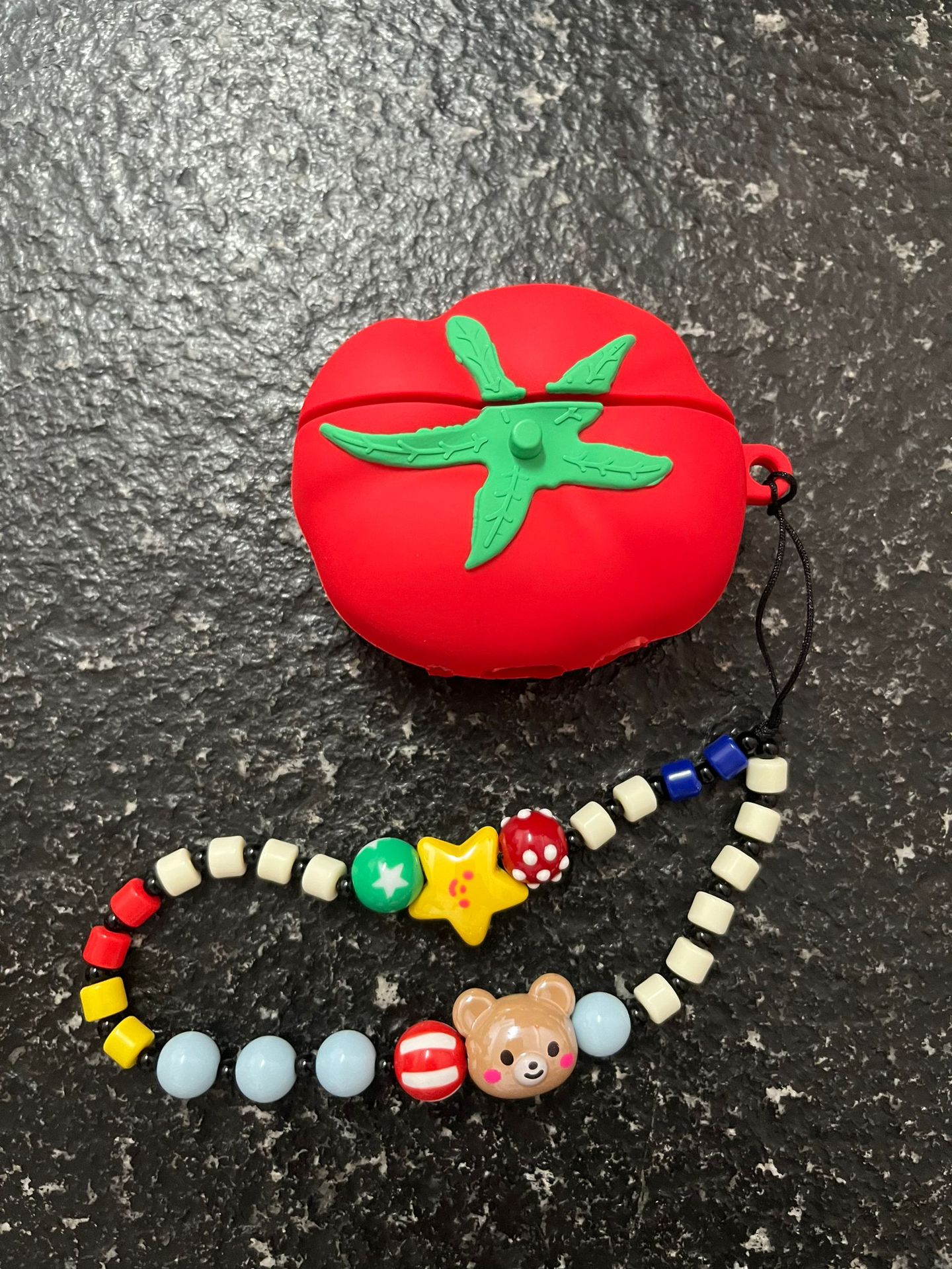 Tomate rojo tridimensional transfronterizo para Airpods4 Funda para auriculares Bluetooth inalámbricos Apple 3a generación Pro2