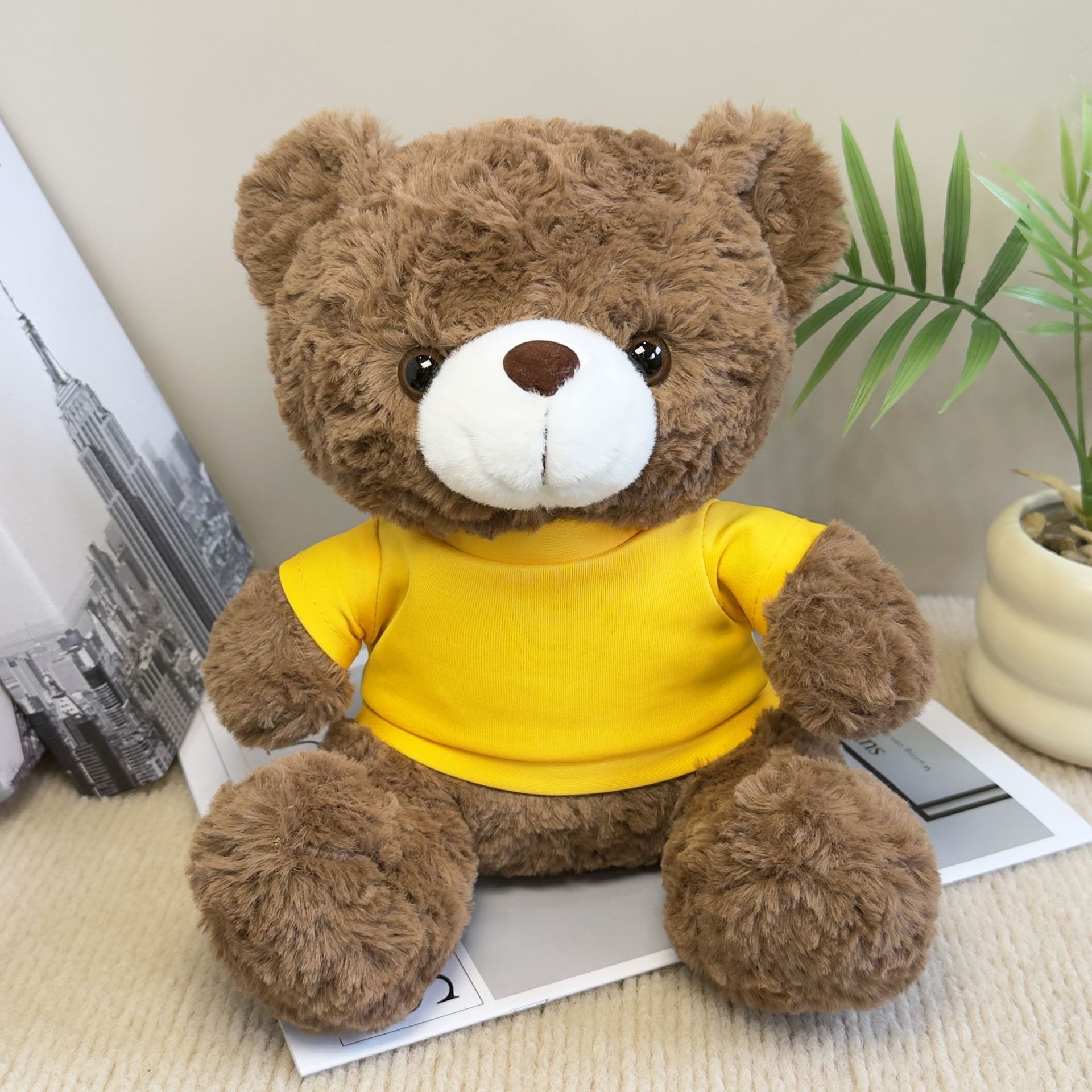 Osos de peluche abrazar osos muñecas muñecas agarrar muñecas regalo para niños impresión LOGO regalo juguetes de peluche