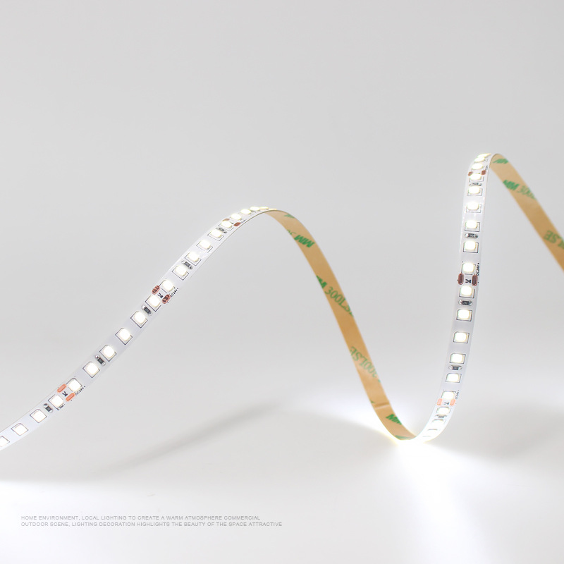 24V Bare-Board LED Low-Voltage Light Strip with Aluminum Channel, Dedicated Linear Light Fixture, Self-Adhesive, 20-Meter Series Connection, High-CRI Linear Light Source