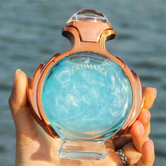 網紅同款女神香水持久淡香清新反轉巴黎藍風鈴流沙香水代發批發