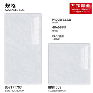 Gaoan Ceramic Floor Tiles, All-Over Marble Kitchen Tiles 750*1500, Kitchen, Guest Restaurant, Bathroom Tiles