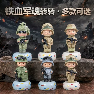 景德镇转转铁血军魂摆件军人手办桌面摆件纪念意义礼物士兵特种兵