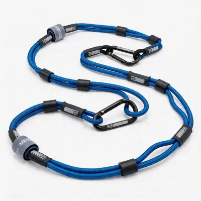Adjustable Elastic Rope with Hook, Avtomobil ehtiyat hissələri - blue-15m-8mm-thick-one-piece