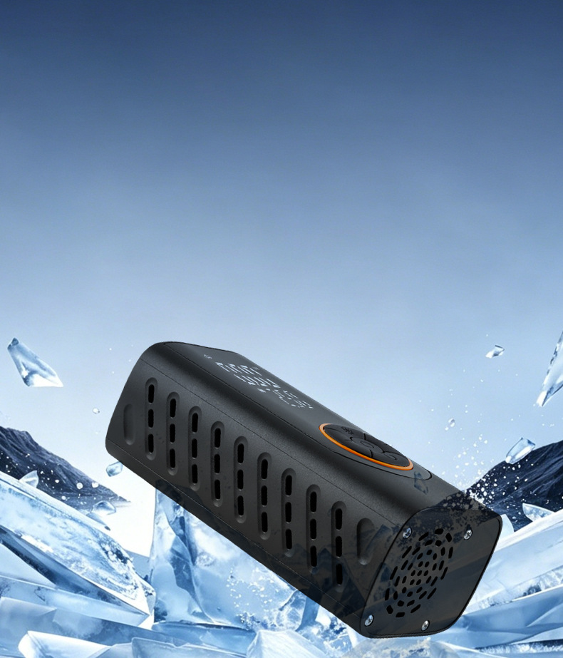 Car-Mounted Wireless Air Pump, Portable Smart Digital Display Air Pump, High-Pressure Car Tire Inflator for Electric Vehicles