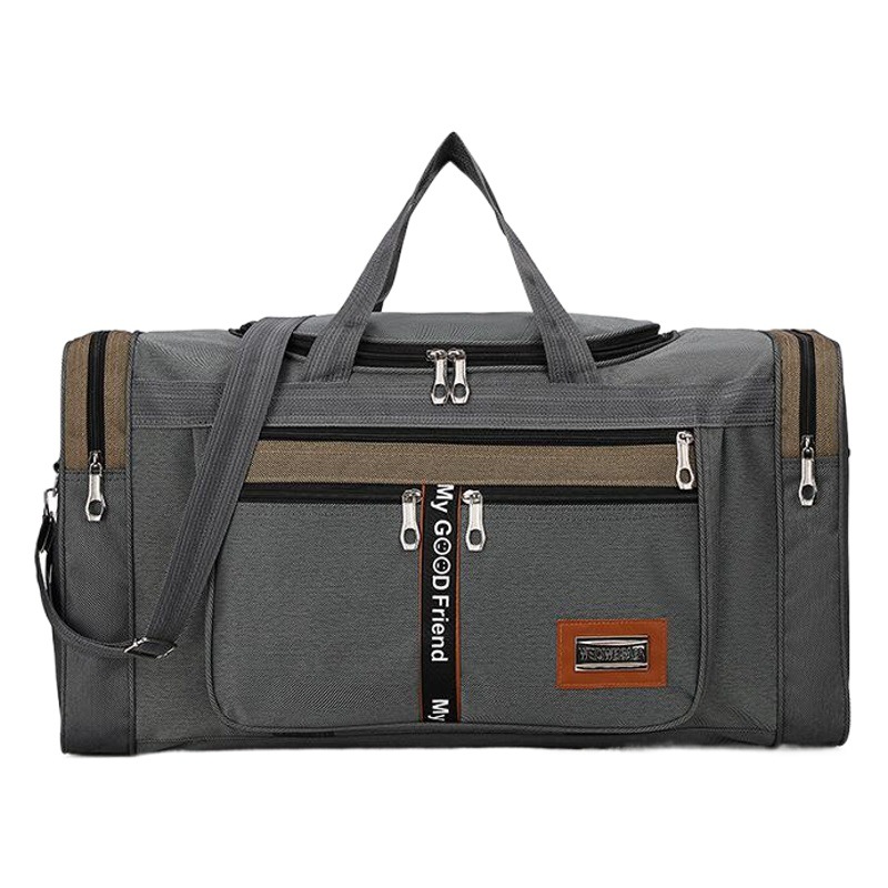 Large Capacity Foldable Portable Travel Bag Men's and Women's Students Long and Short Distance Travel Luggage Bag Water-repellent