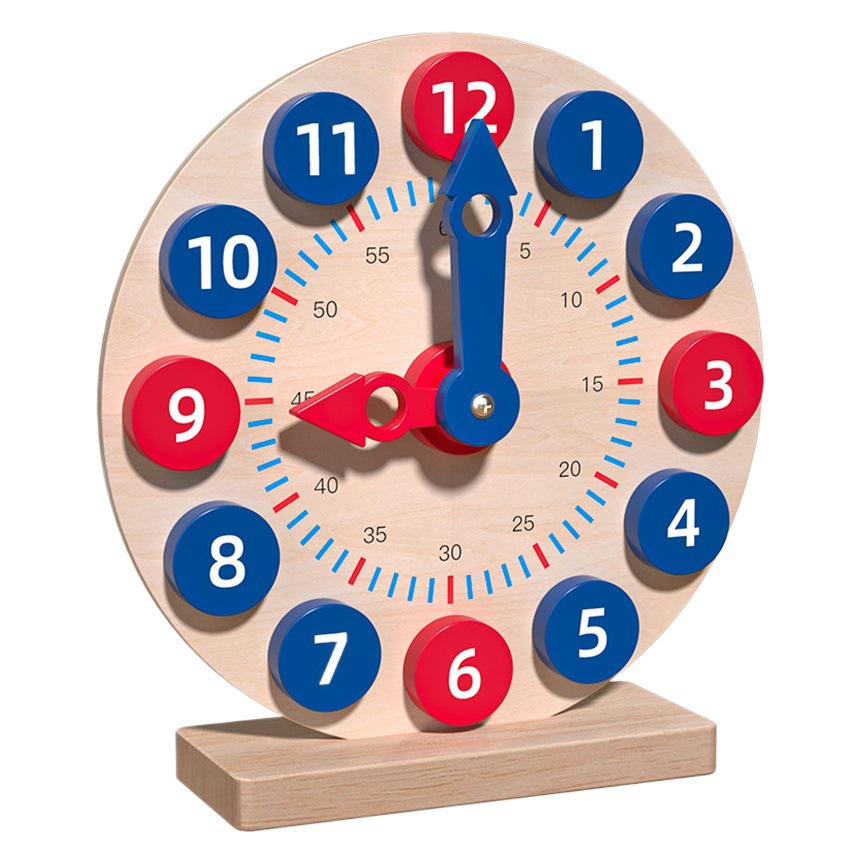 Reloj de aprendizaje de los niños ayudas didácticas kindergarten reloj de aprendizaje y tiempo modelo cognitivo estudiante de escuela primaria juguetes digitales