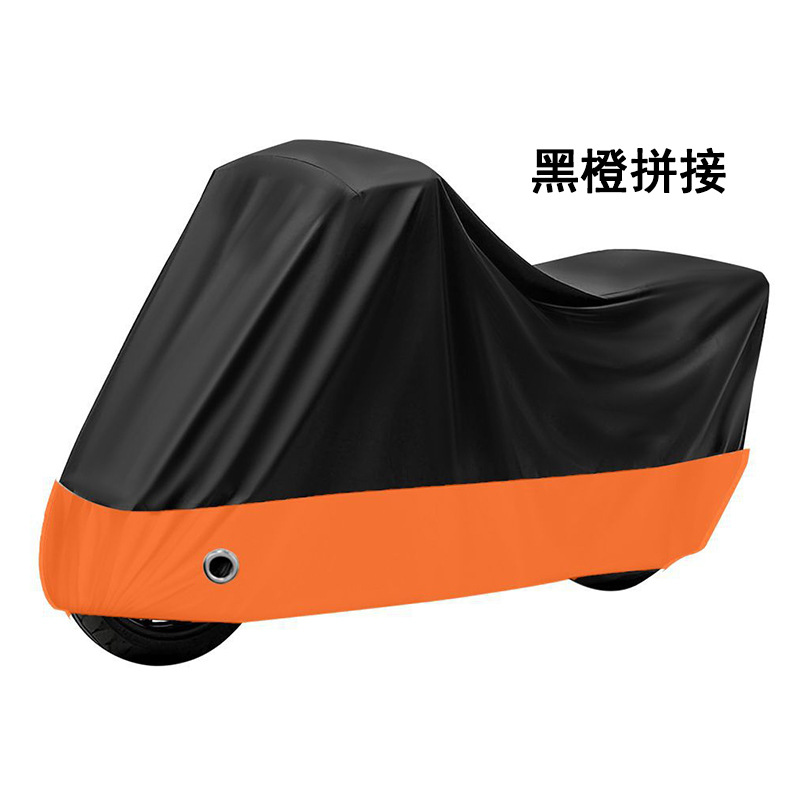 Ready Stock Supply of Oxford Cloth Motorcycle Covers, Sun-Proof and Rain-Proof Full Covers, Electric Vehicle Covers, Dust-Proof and Heat-Insulating Rain Covers