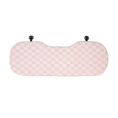 Seat cushion, seat cover simple advanced sense car warm - beautiful-personality-pink-cushion-back-row