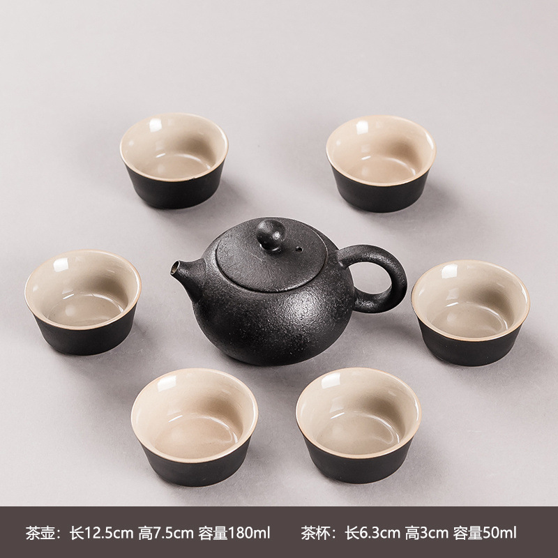 7구 흑자주박 세트