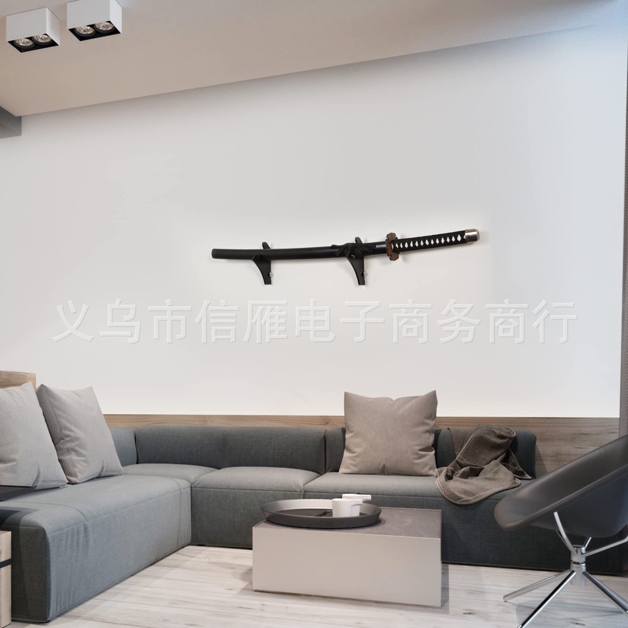 1对装中世纪刀架 放三把角门士刀武士刀剑架 壁挂式十字军刀剑架-阿里巴巴