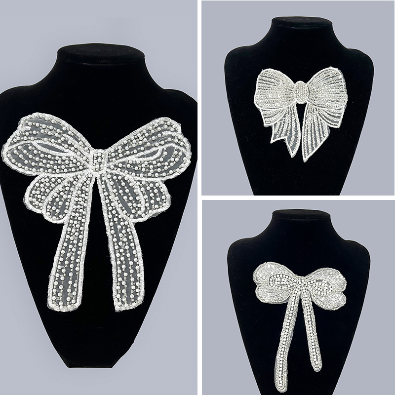 Cuentas de clavos de mano tridimensionales de la industria pesada arco de tela pegada ropa zapatos sombreros maletas vestidos ropa de baile accesorios de decoración