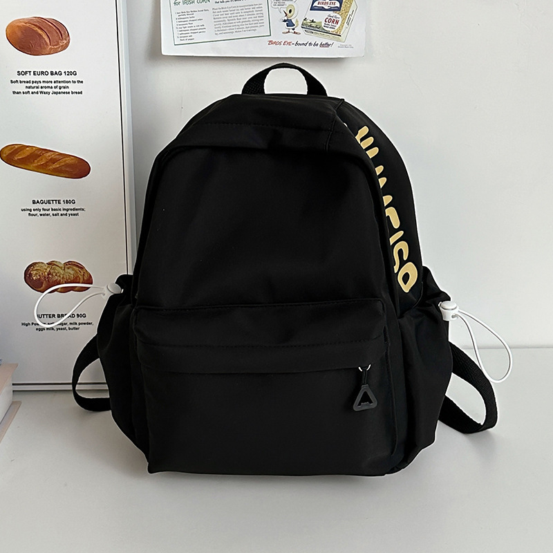Mochila de gran capacidad para estudiantes de secundaria femenina simple y versátil para estudiantes de secundaria japonesa mochila de diseño
