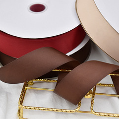 4CM螺紋帶禮盒包裝絲帶蝴蝶結材料網紅髮夾飄帶家紡綁帶批發